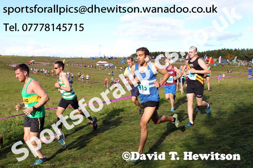 Senior mens North East Harrier League, Cramlington. Photo: David T. Hewitson/Sports for All Pics